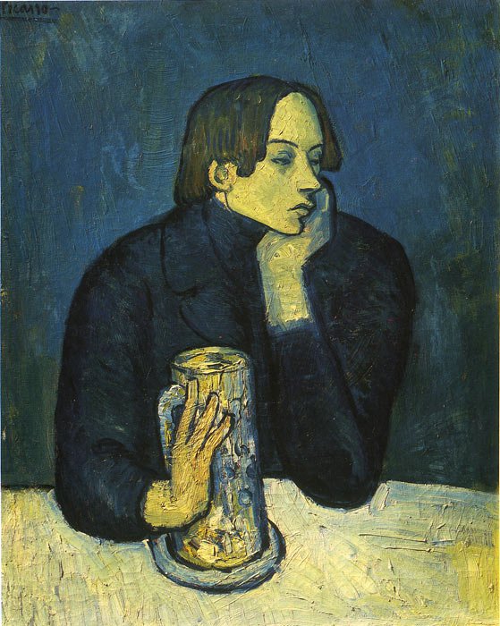 Portrait of Jaime Sabartés (The beer glass)