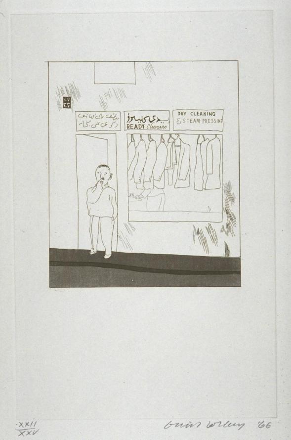 To Remain 1966 by David Hockney born 1937
